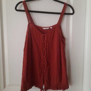 Reitmans Orange Tank Top